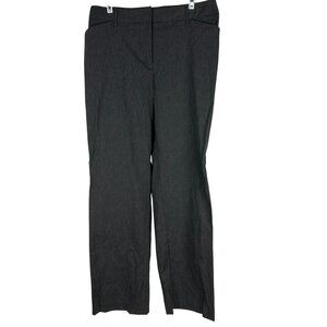 Time And Tru Womens Average Size 12 Grey Heather Stretch Pants